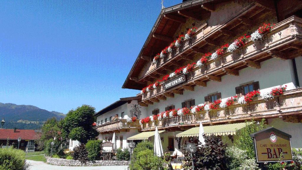 Landgasthof Dorferwirt Oberau Exterior foto
